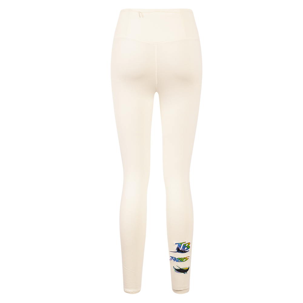 MLB TAMPA BAY RAYS RETRO CLASSIC LEGGING EN JERSEY POUR FEMME (COQUILLE D'ŒUF)