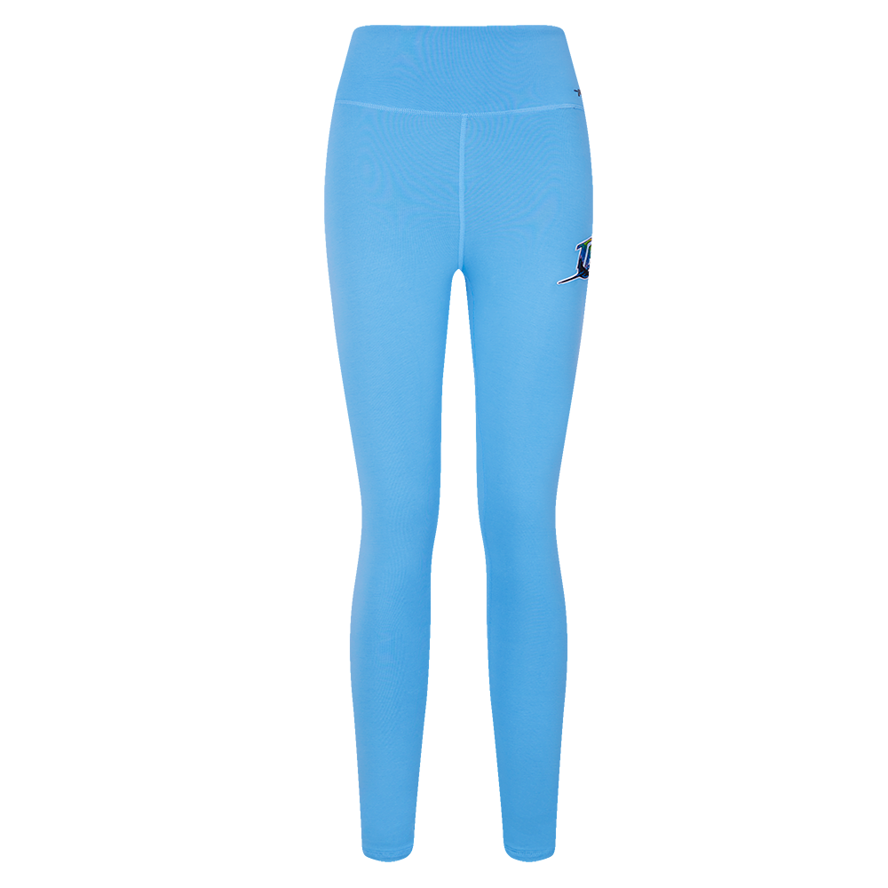 MLB TAMPA BAY RAYS RETRO CLASSIC LEGGING EN JERSEY POUR FEMME (BLEU UNIVERSITÉ)