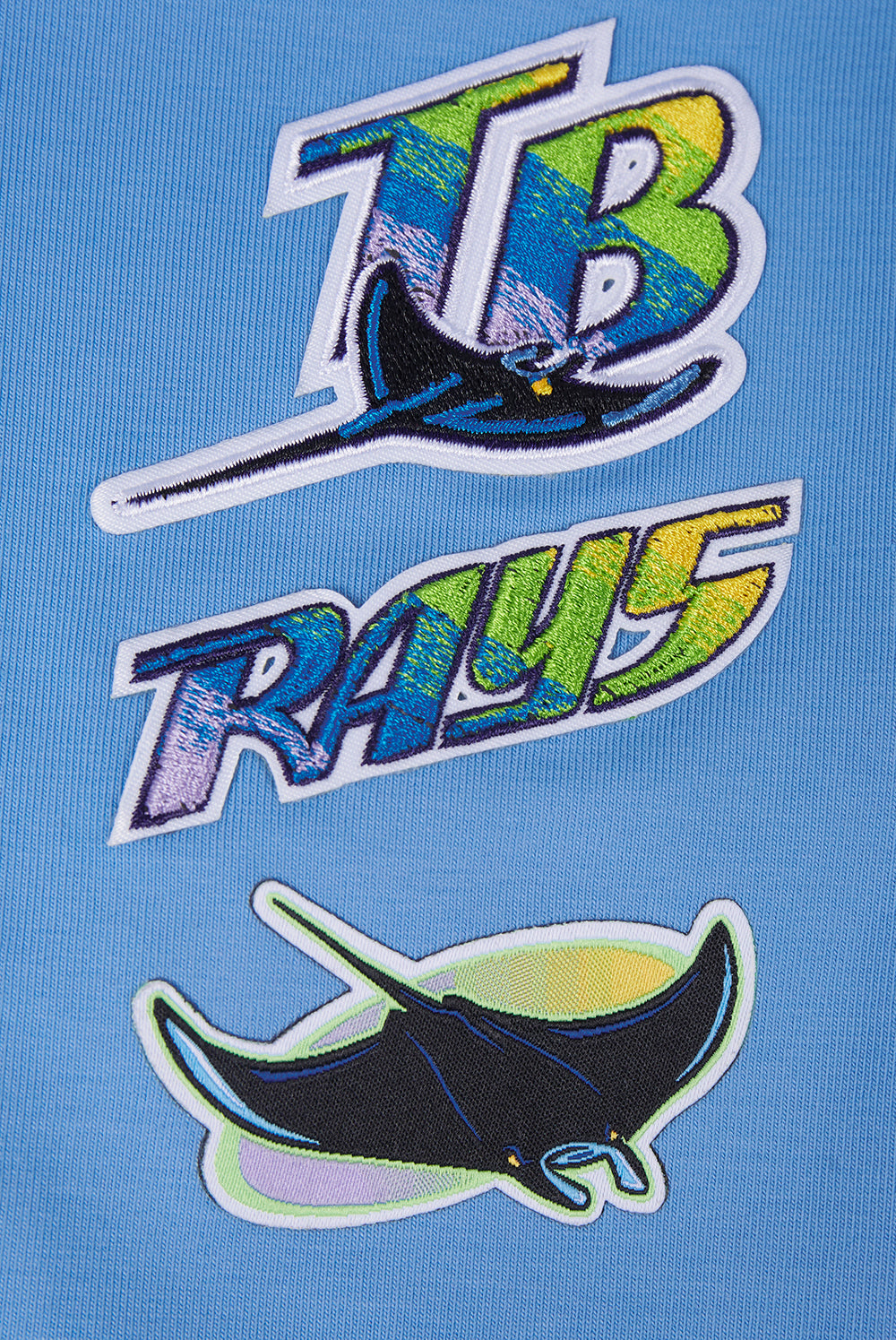 MLB TAMPA BAY RAYS RETRO CLASSIC LEGGING EN JERSEY POUR FEMME (BLEU UNIVERSITÉ)