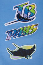 MLB TAMPA BAY RAYS RETRO CLASSIC LEGGING EN JERSEY POUR FEMME (BLEU UNIVERSITÉ)