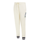 MLB TAMPA BAY RAYS RETRO CLASSIC PANTALON OUATÉ CÔTELÉ POUR FEMME (COQUILLE D'ŒUF/MARINE MINUIT)