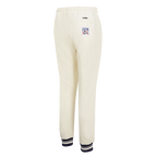MLB TAMPA BAY RAYS RETRO CLASSIC PANTALON OUATÉ CÔTELÉ POUR FEMME (COQUILLE D'ŒUF/MARINE MINUIT)