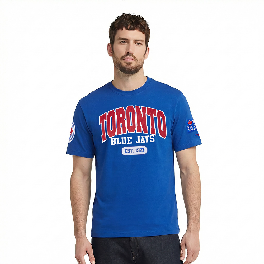 MLB TORONTO BLUE JAYS CITY ARCH MEN'S SJ TOP (ROYAL BLUE)