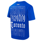 MLB NEW YORK YANKEES LIVING LARGE MEN'S CJ DROP SHOULDER TOP (ROYAL BLUE)