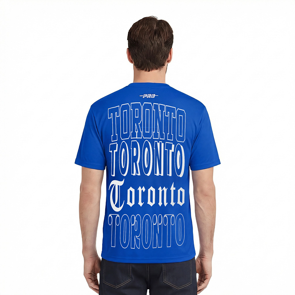 MLB NEW YORK YANKEES LIVING LARGE MEN'S CJ DROP SHOULDER TOP (ROYAL BLUE)