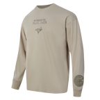 MLB TORONTO BLUE JAYS WINGSPAN MEN'S DROP SHOULDER LS TOP v2 (TAUPE)