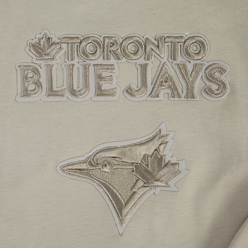MLB TORONTO BLUE JAYS WINGSPAN MEN'S DROP SHOULDER LS TOP v2 (TAUPE)