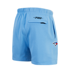 MLB TORONTO BLUE JAYS WINGSPAN SHORT EN MOLLETON V2 POUR HOMME (BLEU UNIVERSITÉ)