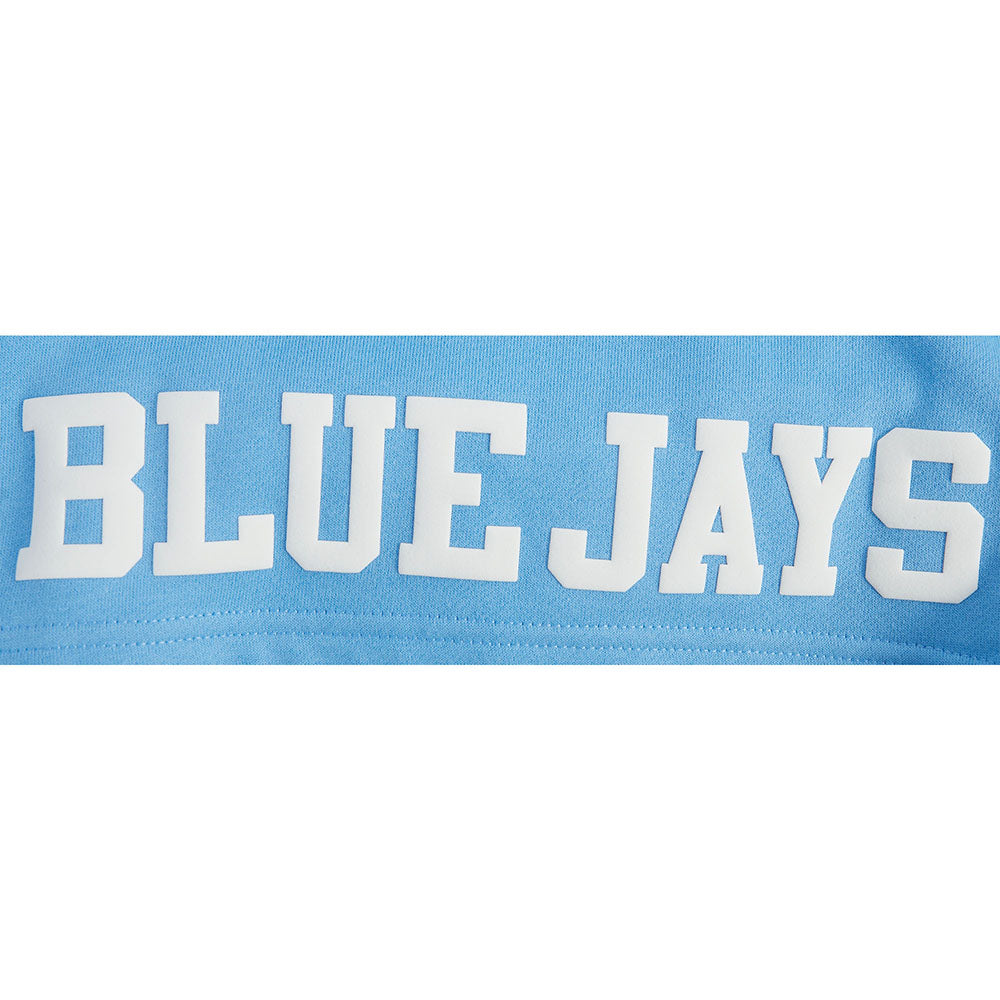 MLB TORONTO BLUE JAYS WINGSPAN SHORT EN MOLLETON V2 POUR HOMME (BLEU UNIVERSITÉ)