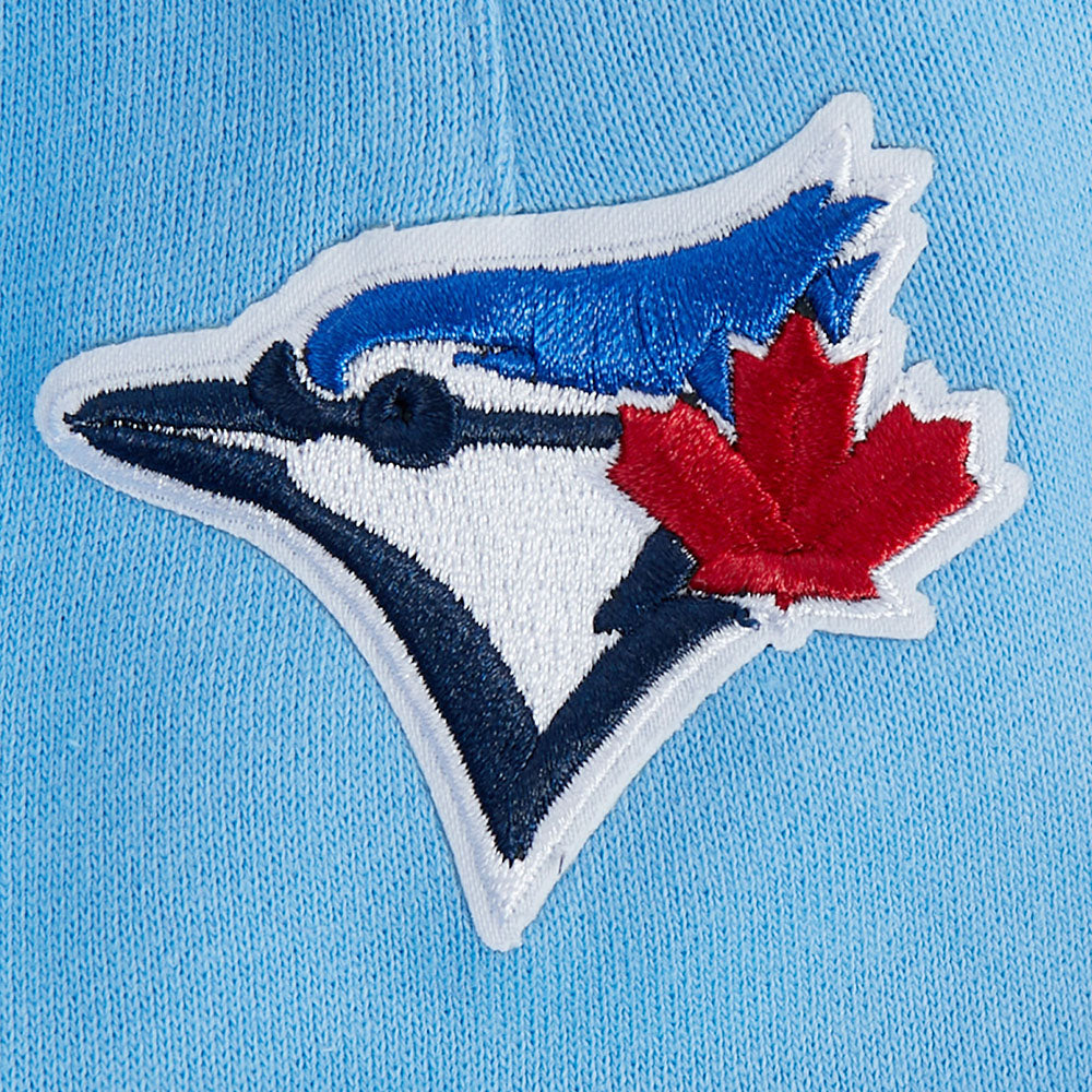 MLB TORONTO BLUE JAYS WINGSPAN SHORT EN MOLLETON V2 POUR HOMME (BLEU UNIVERSITÉ)