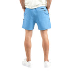 MLB TORONTO BLUE JAYS WINGSPAN SHORT EN MOLLETON V2 POUR HOMME (BLEU UNIVERSITÉ)