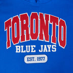 MLB TORONTO BLUE JAYS CITY ARCH MEN'S FLC PO HOODIE (ROYAL BLUE)
