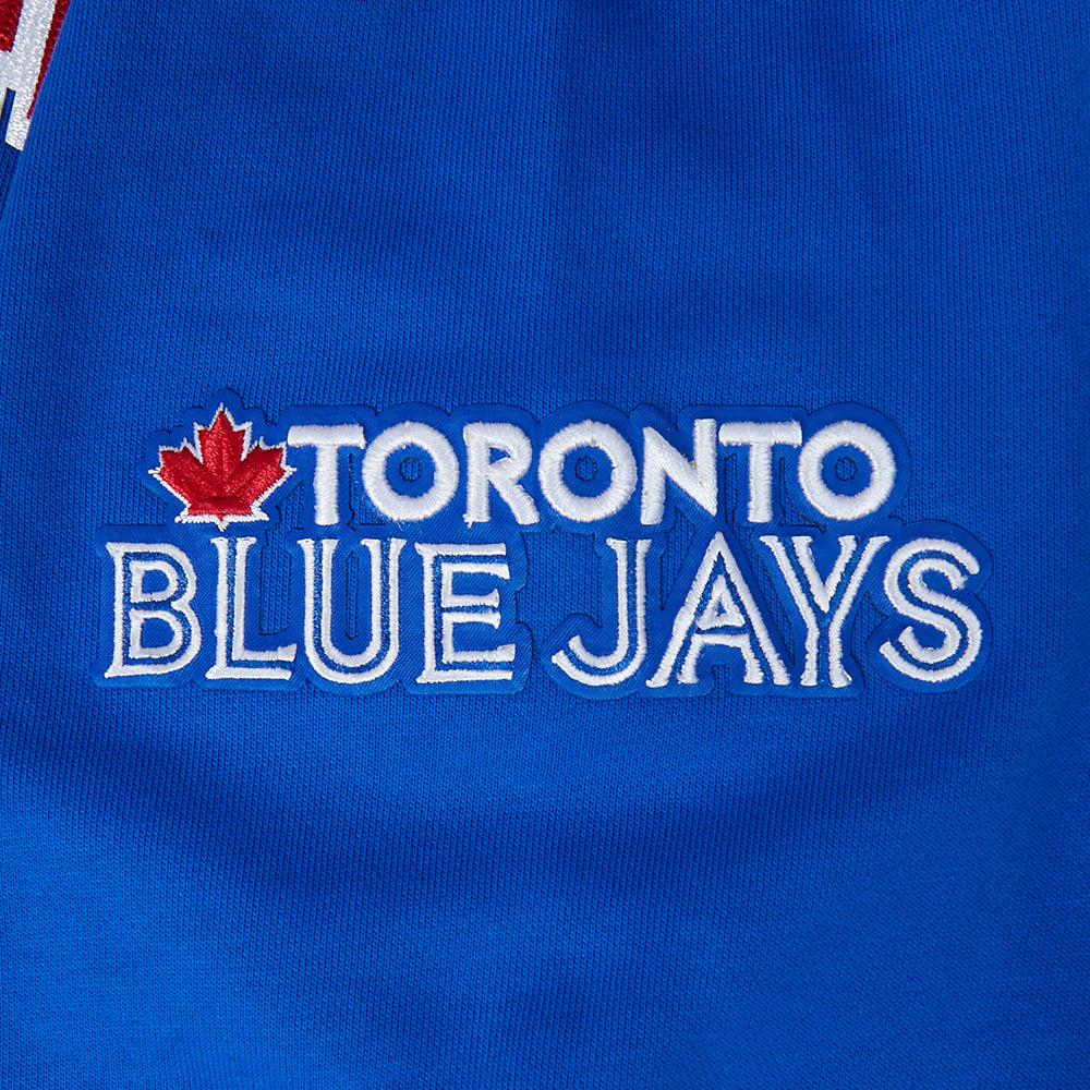 MLB TORONTO BLUE JAYS CITY ARCH MEN'S FLC PO HOODIE (ROYAL BLUE)