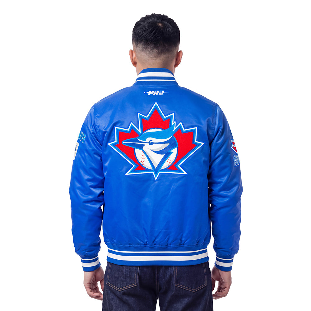 MLB TORONTO BLUE JAYS RETRO CLASSICS MEN'S COAT (ROYAL BLUE)
