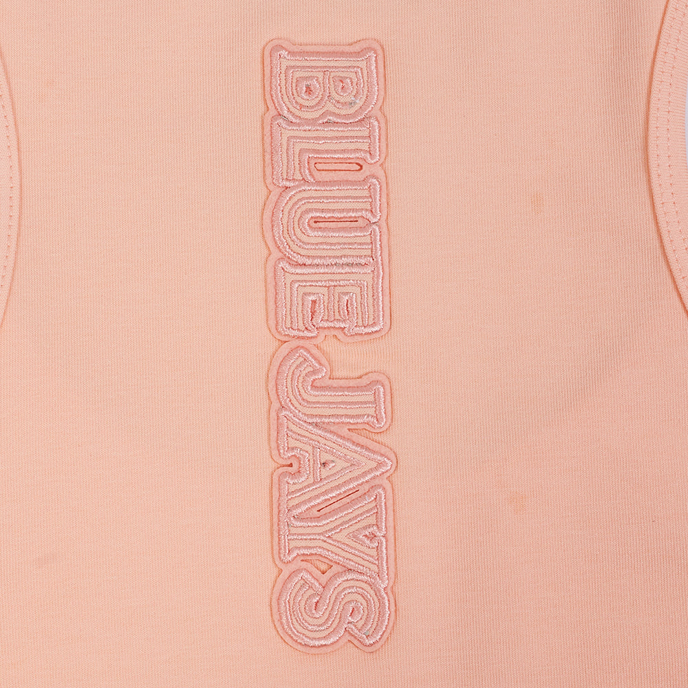 MLB TORONTO BLUE JAYS NEUTRAL FITTED RACERBACK (GUAVA)