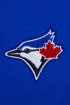 MLB TORONTO BLUE JAYS CLASSIC WOMEN'S SINGLE JERSEY BOXY TOP (ROYAL BLUE)