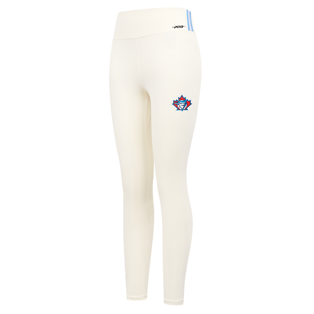 MLB TORONTO BLUE JAYS RETRO CLASSIC WOMEN'S JERSEY LEGGING (EGGSHELL)