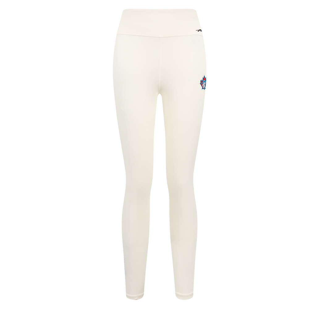 MLB TORONTO BLUE JAYS RETRO CLASSIC WOMEN'S JERSEY LEGGING (EGGSHELL)