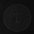 MLB TEXAS RANGERS NEUTRAL HAUT EN JERSEY DE COTON À ÉPAULES TOMBANTES POUR HOMME (NOIR)