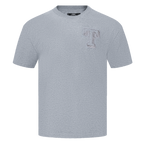 MLB TEXAS RANGERS NEUTRAL MEN'S  CJ DROP SHOULDER TOP (DARK HEATHER GRAY)