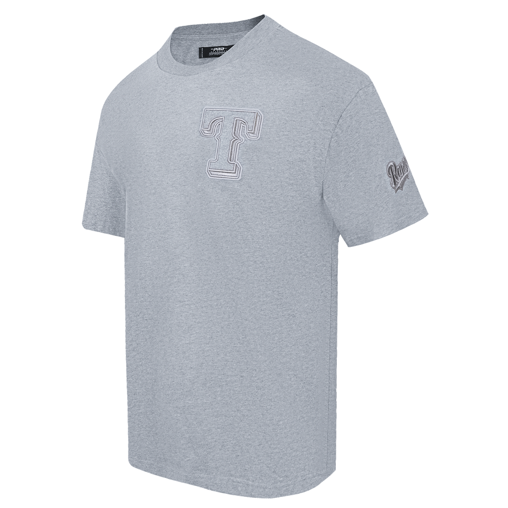 MLB TEXAS RANGERS NEUTRAL MEN'S  CJ DROP SHOULDER TOP (DARK HEATHER GRAY)