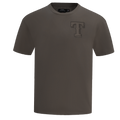 MLB TEXAS RANGERS NEUTRAL MEN'S  CJ DROP SHOULDER TOP (DARK TAUPE)
