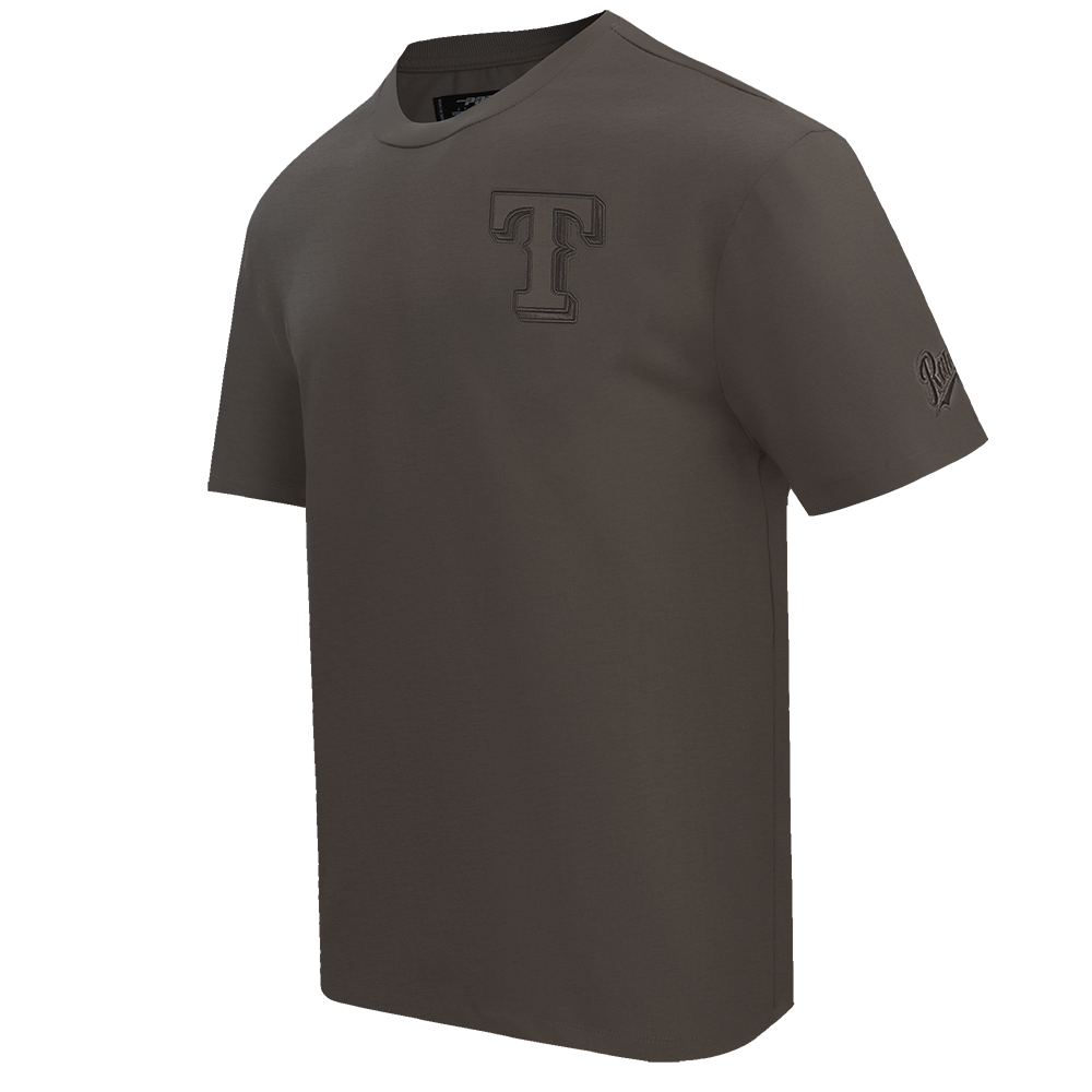 MLB TEXAS RANGERS NEUTRAL MEN'S  CJ DROP SHOULDER TOP (DARK TAUPE)