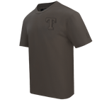 MLB TEXAS RANGERS NEUTRAL MEN'S  CJ DROP SHOULDER TOP (DARK TAUPE)