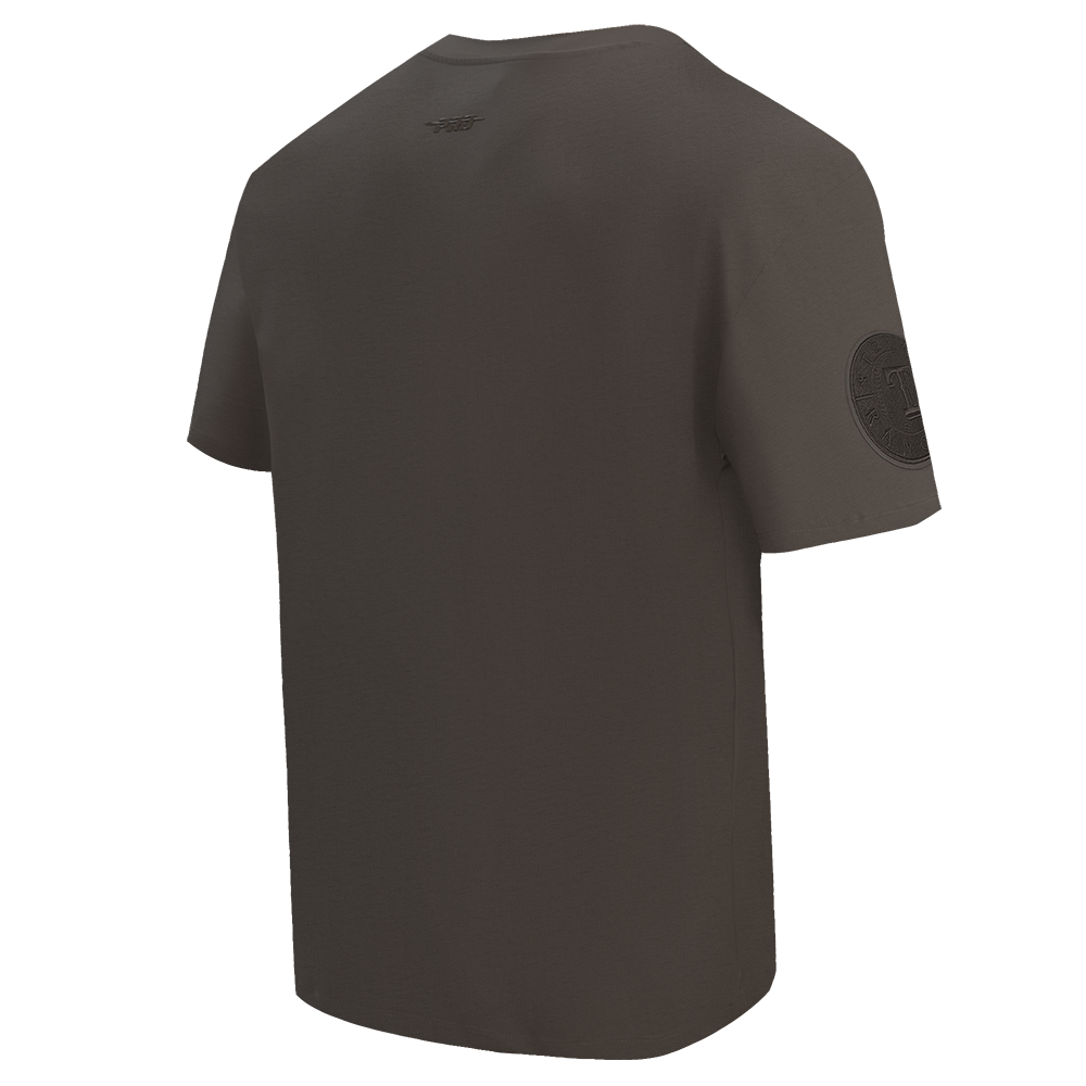 MLB TEXAS RANGERS NEUTRAL MEN'S  CJ DROP SHOULDER TOP (DARK TAUPE)