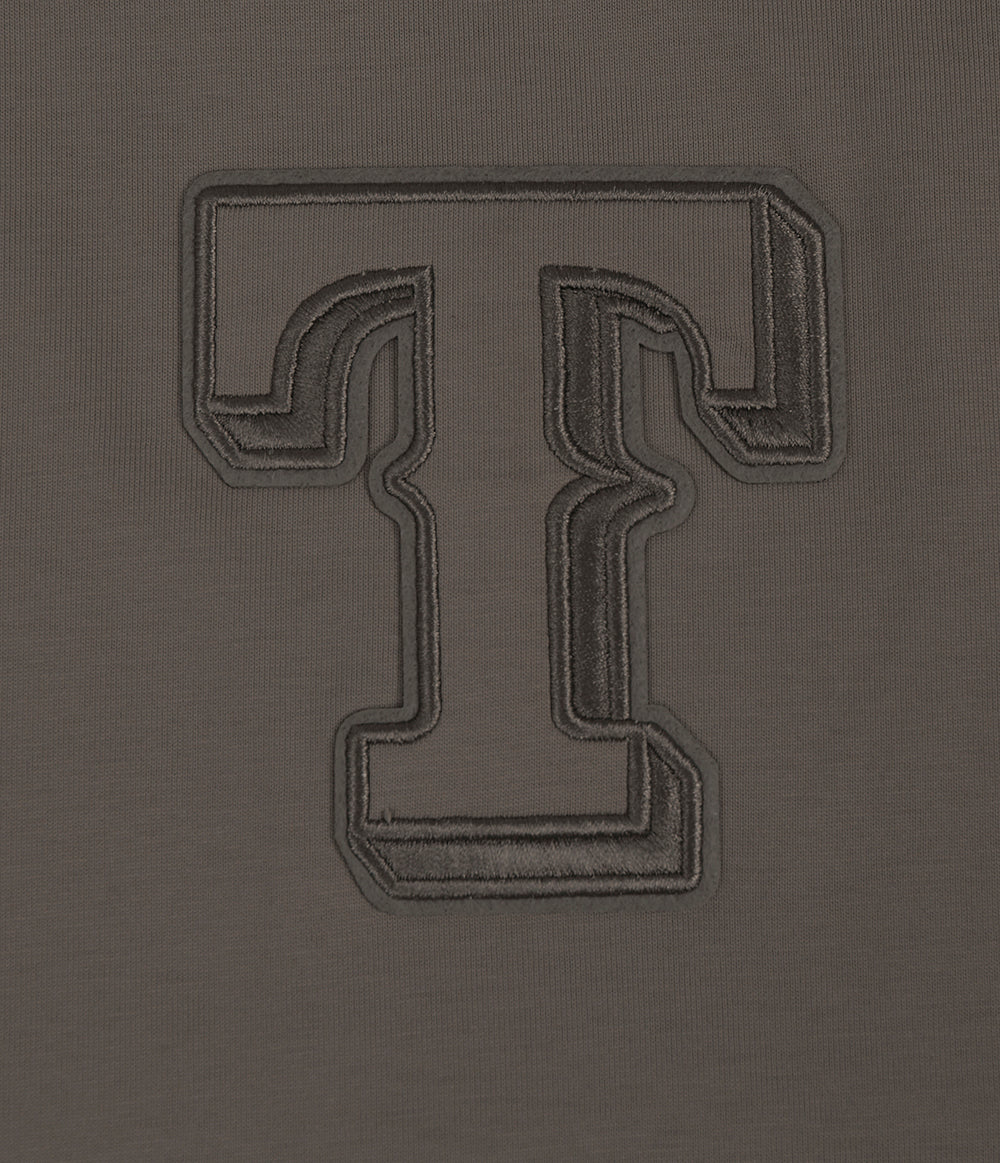 MLB TEXAS RANGERS NEUTRAL MEN'S  CJ DROP SHOULDER TOP (DARK TAUPE)