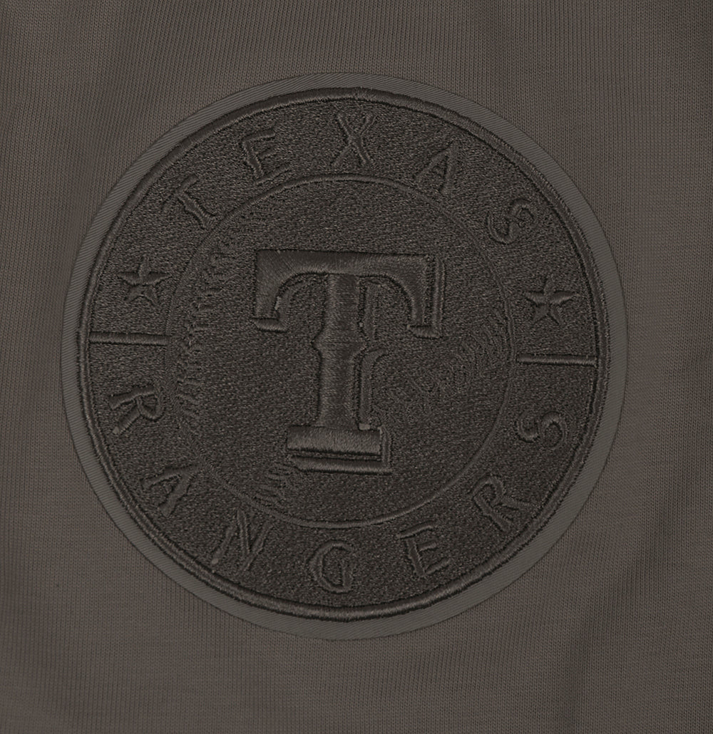 MLB TEXAS RANGERS NEUTRAL MEN'S  CJ DROP SHOULDER TOP (DARK TAUPE)