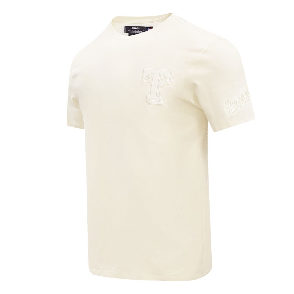MLB TEXAS RANGERS NEUTRAL DROP SHOULDER MEN'S TOP (EGGSHELL)