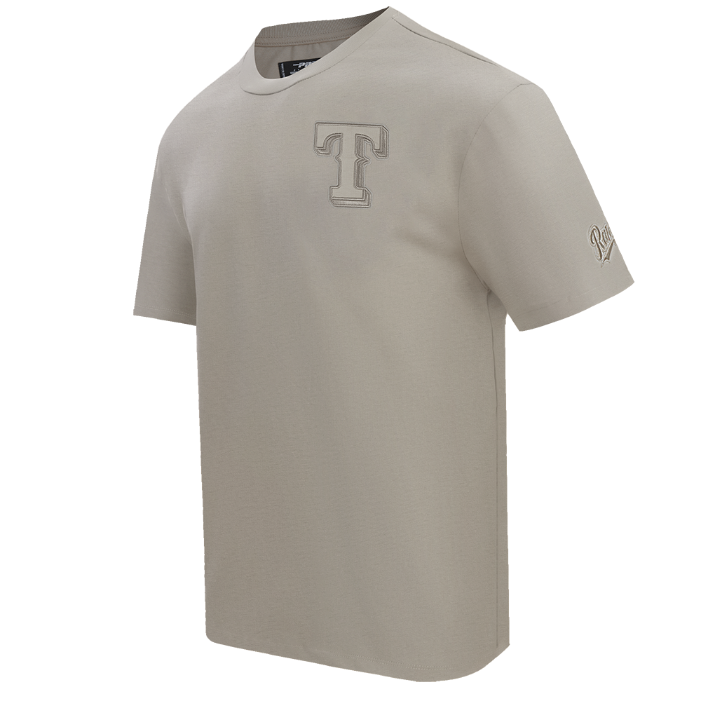 MLB TEXAS RANGERS NEUTRAL MEN'S  CJ DROP SHOULDER TOP (TAUPE)