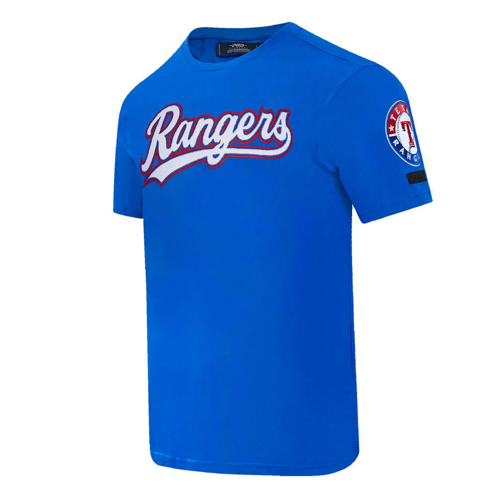 MLB TEXAS RANGERS CLASSIC CHENILLE MEN'S TOP (ROYAL BLUE)