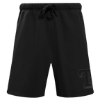 MLB TEXAS RANGERS NEUTRAL MEN'S  MEN'S FLC SHORT (BLACK)