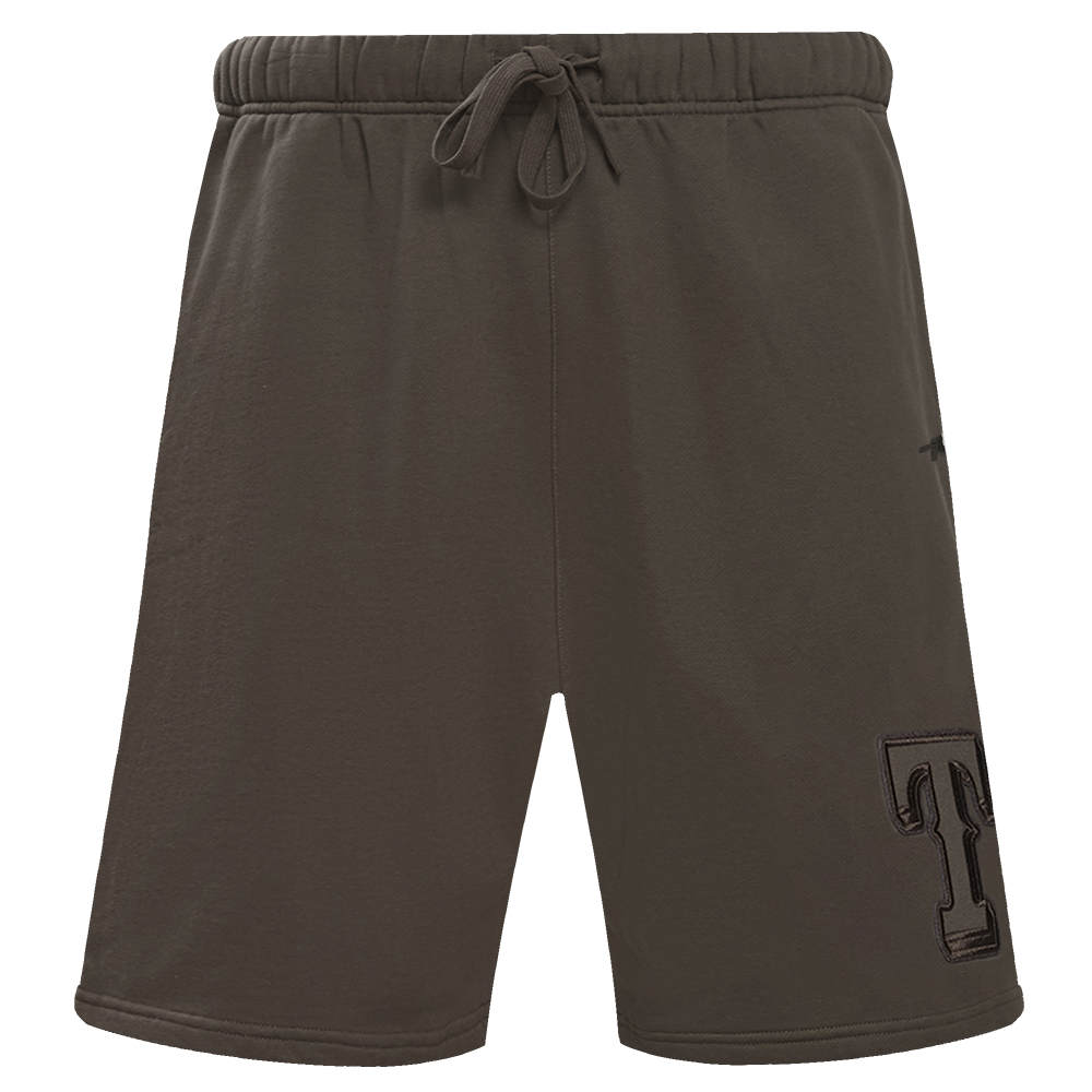 MLB TEXAS RANGERS NEUTRAL MEN'S  MEN'S FLC SHORT (DARK TAUPE)