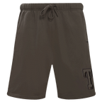 MLB TEXAS RANGERS NEUTRAL MEN'S  MEN'S FLC SHORT (DARK TAUPE)