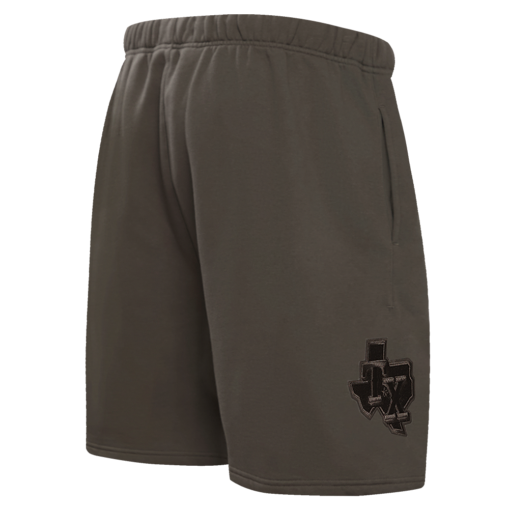 MLB TEXAS RANGERS NEUTRAL MEN'S  MEN'S FLC SHORT (DARK TAUPE)
