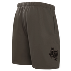 MLB TEXAS RANGERS NEUTRAL MEN'S  MEN'S FLC SHORT (DARK TAUPE)