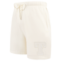MLB TEXAS RANGERS NEUTRAL MEN'S  MEN'S FLC SHORT (EGGSHELL)