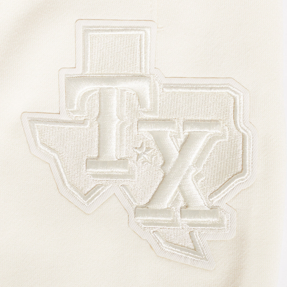 MLB TEXAS RANGERS NEUTRAL MEN'S  MEN'S FLC SHORT (EGGSHELL)