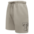 MLB TEXAS RANGERS NEUTRAL MEN'S  MEN'S FLC SHORT (TAUPE)