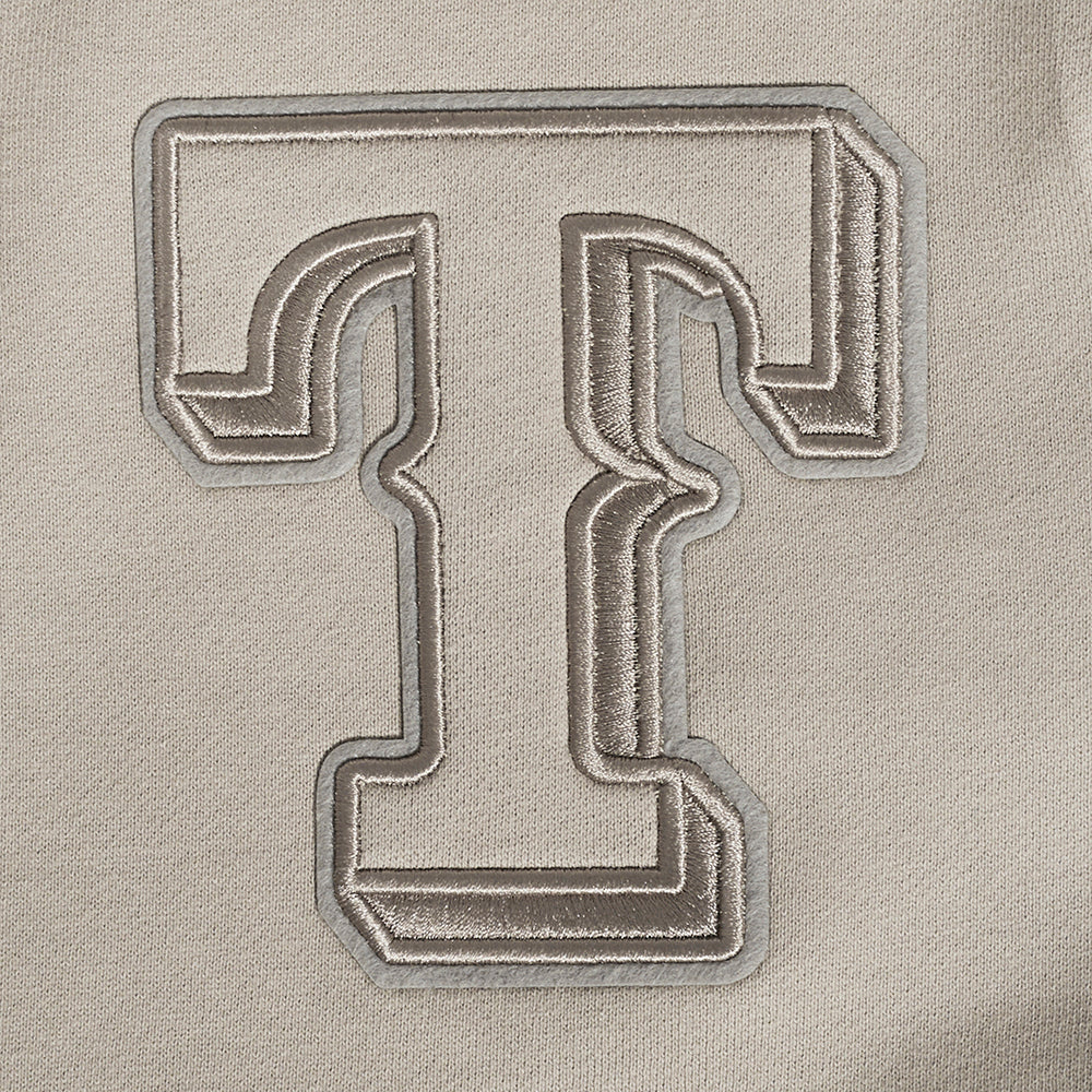 MLB TEXAS RANGERS NEUTRAL MEN'S  MEN'S FLC SHORT (TAUPE)