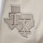 MLB TEXAS RANGERS NEUTRAL MEN'S  MEN'S FLC SHORT (TAUPE)