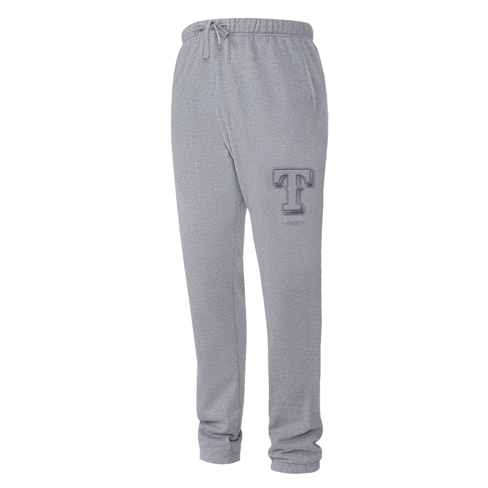 MLB TEXAS RANGERS NEUTRAL MEN'S  FLC SWEATPANT (DARK HEATHER GRAY)