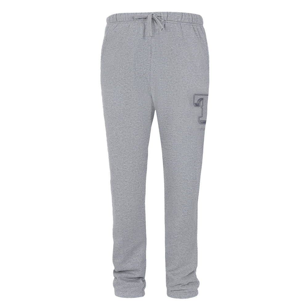 MLB TEXAS RANGERS NEUTRAL MEN'S  FLC SWEATPANT (DARK HEATHER GRAY)