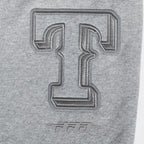 MLB TEXAS RANGERS NEUTRAL MEN'S  FLC SWEATPANT (DARK HEATHER GRAY)