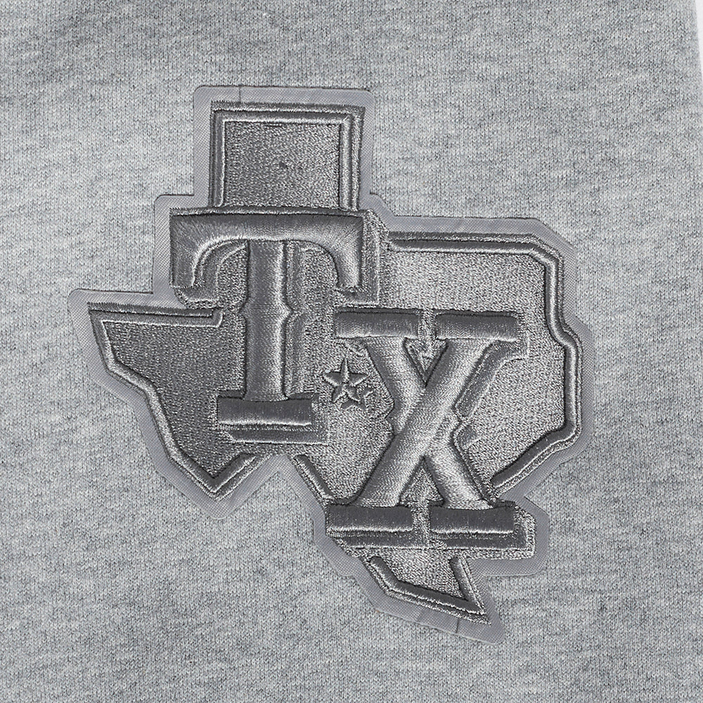 MLB TEXAS RANGERS NEUTRAL MEN'S  FLC SWEATPANT (DARK HEATHER GRAY)