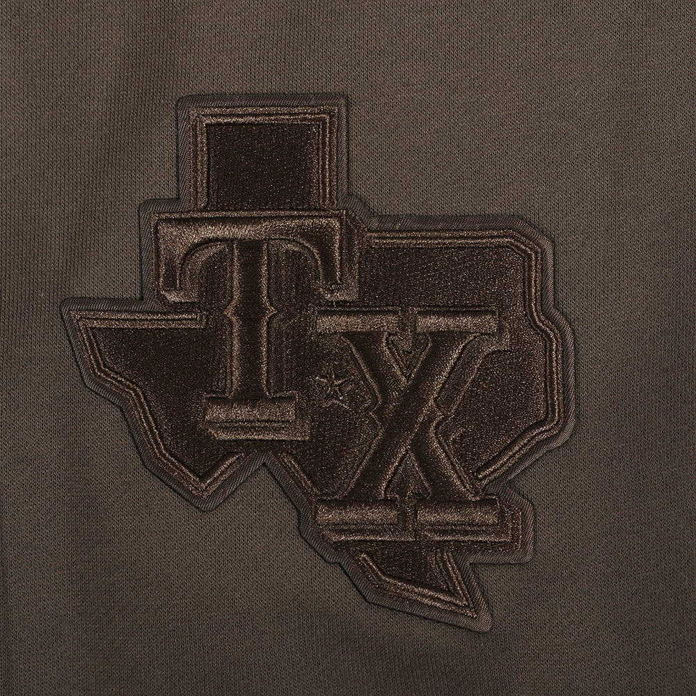 MLB TEXAS RANGERS NEUTRAL MEN'S  FLC SWEATPANT (DARK TAUPE)