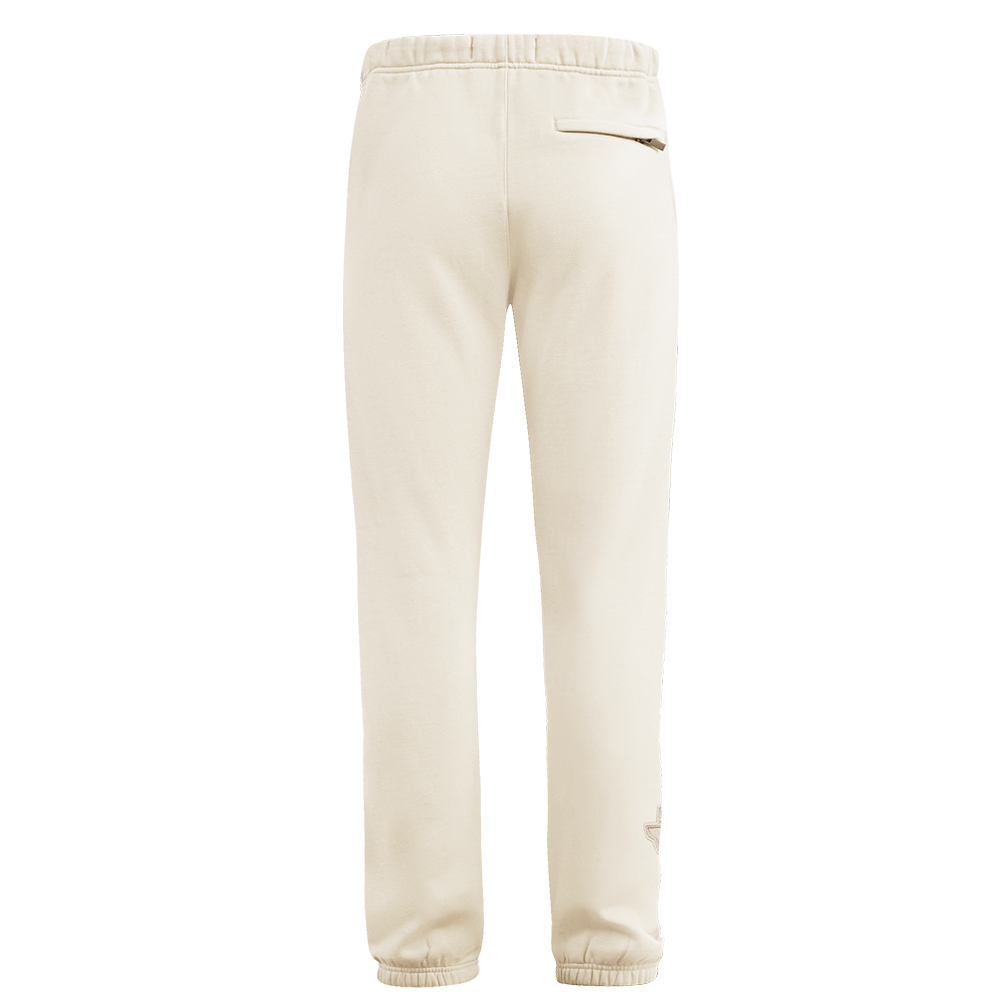 MLB TEXAS RANGERS NEUTRAL MEN'S  FLC SWEATPANT (EGGSHELL)